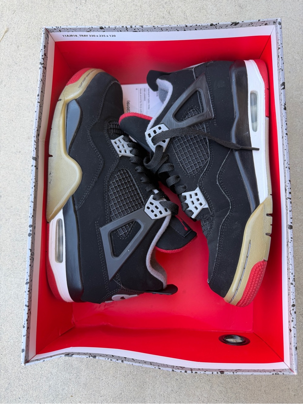 Jordan 4 Retro Bred (2019)